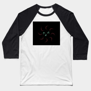 The Hacked Cat Baseball T-Shirt